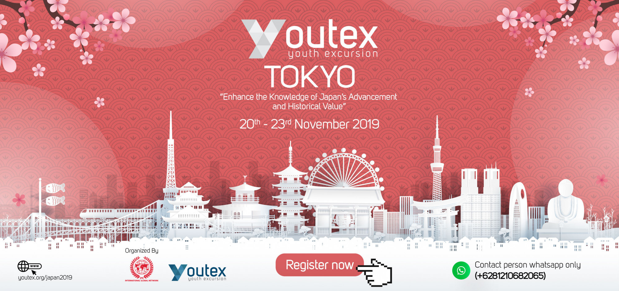 Youtex (Youth Excursion) - Tokyo, Jepang 2019