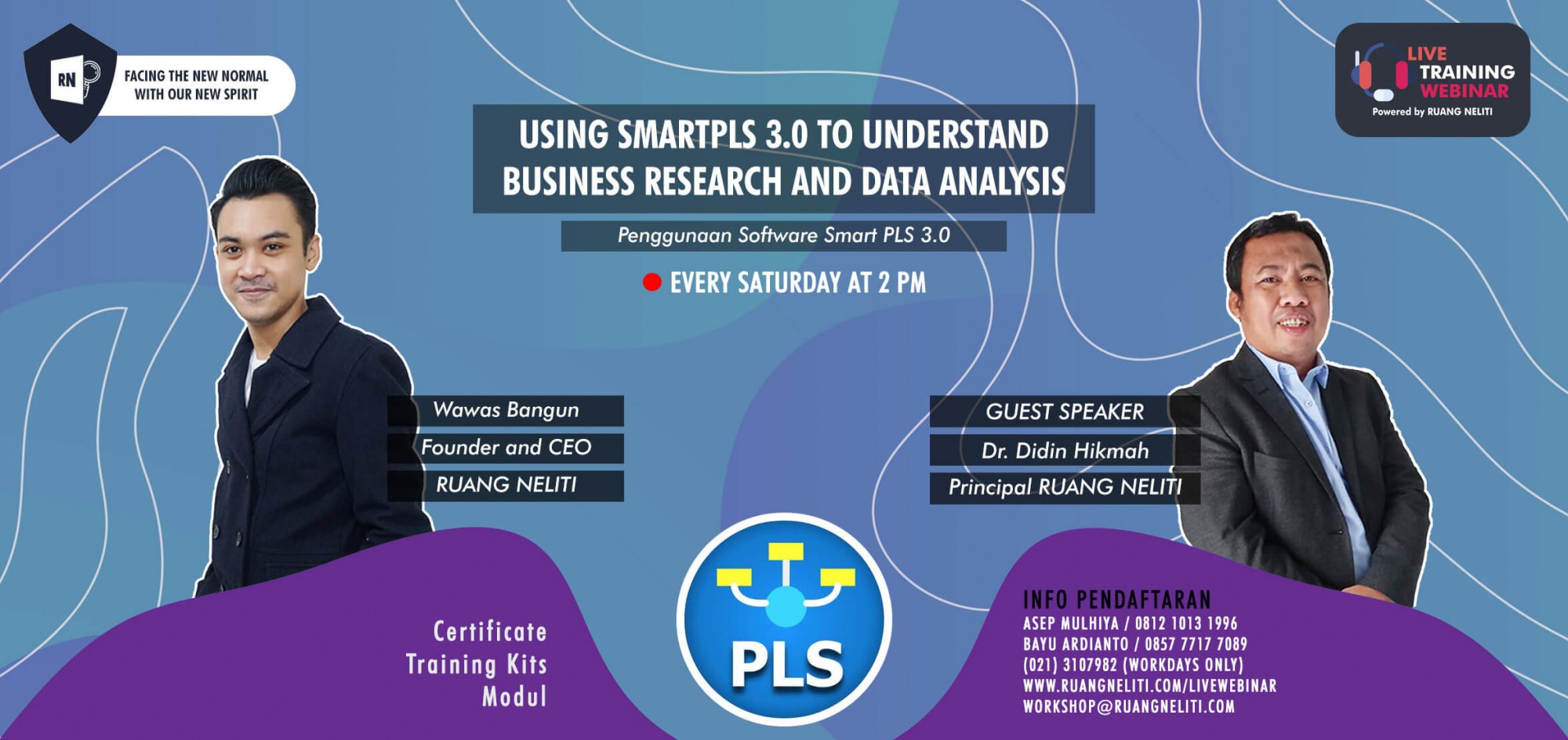 LIVE WEBINAR : USING SMARTPLS 3.0 TO UNDERSTAND RESEARCH AND DATA ANALYSIS