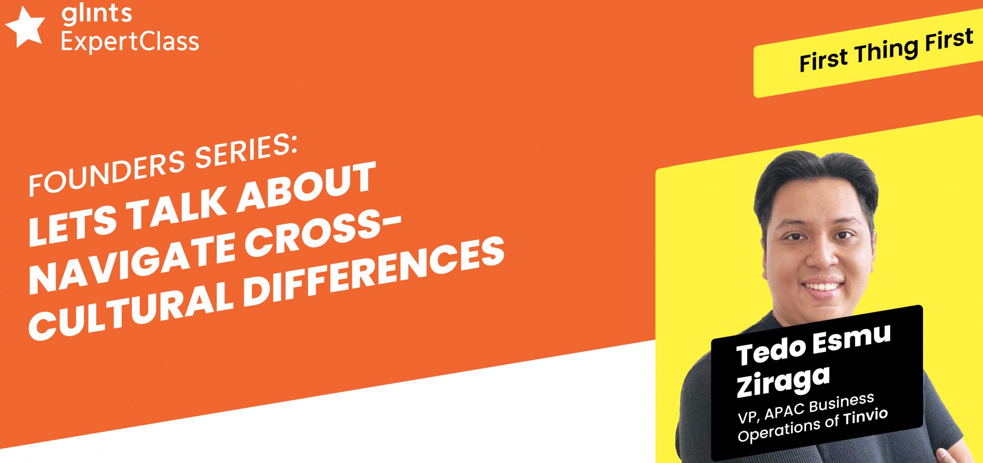 [Online ExpertClass] First Thing First : Let's Talk About Navigate Cross-Cultural Differences