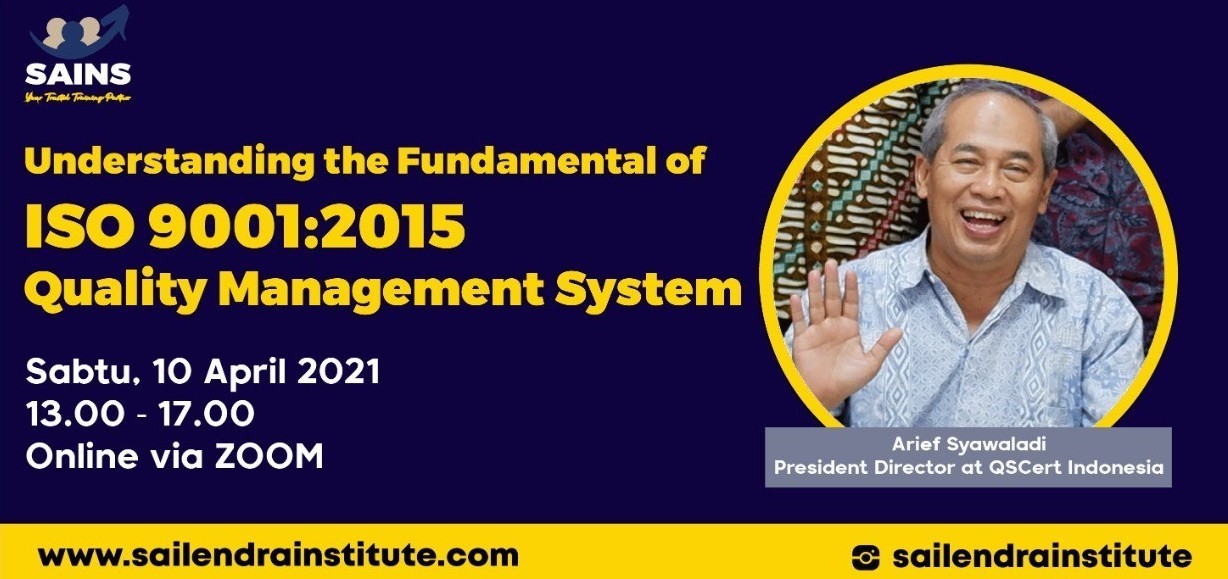 ISO 9001:2015 Quality Management System Workshop