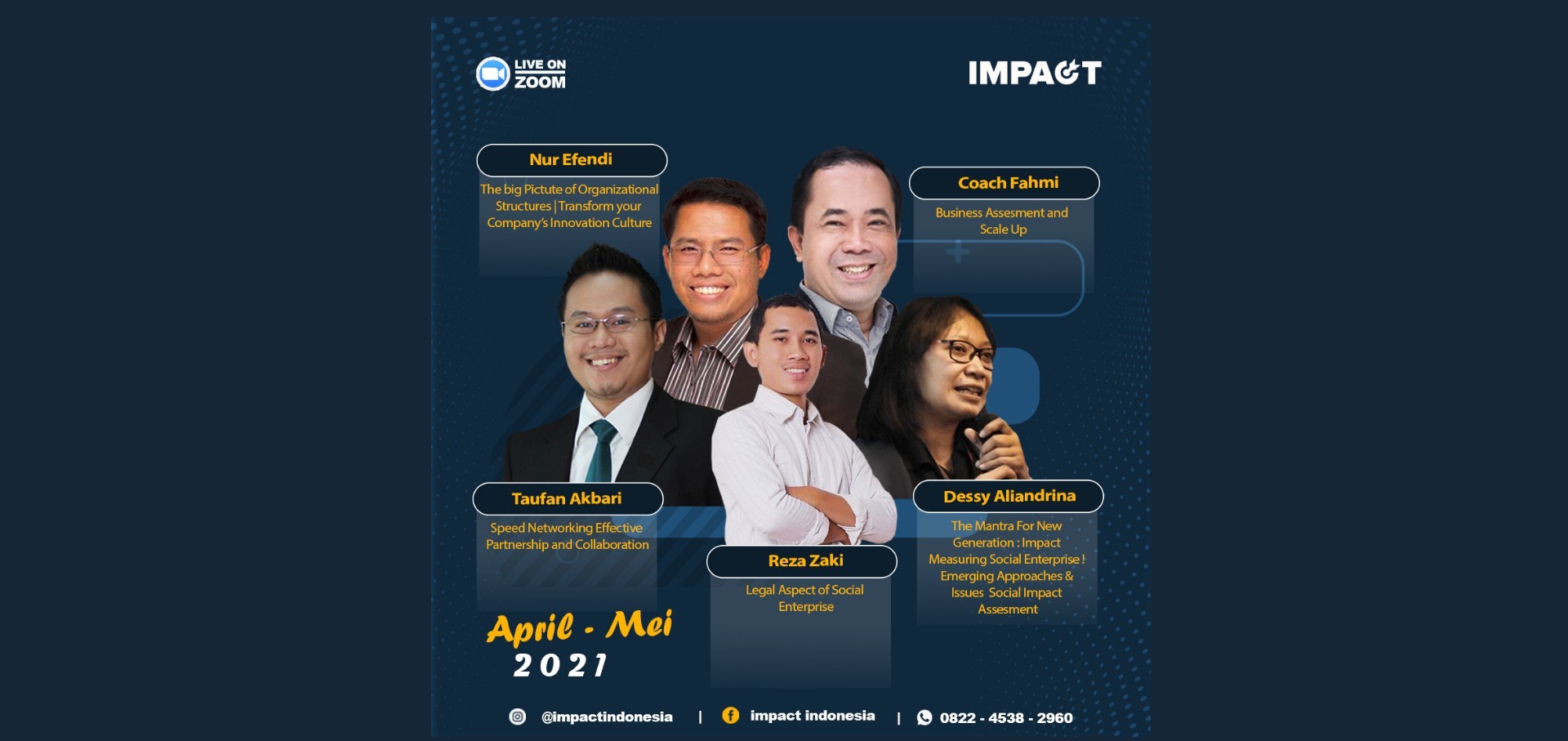 PEOPLE MANAGEMENT | SOCIOPRENEUR | START UP | WORKSHOP | IMPACT INDONESIA