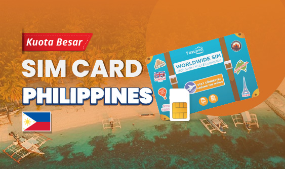 SIM Card Filipina/Philippines Paket Kuota Besar