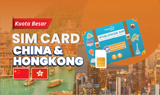 SIM Card China & Hongkong Paket Kuota Besar