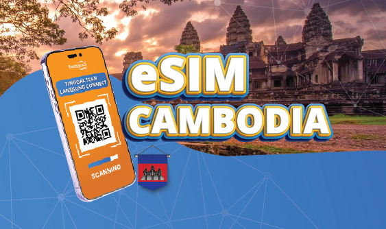 eSIM Cambodia/Kamboja