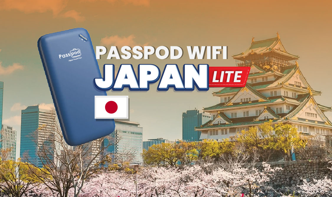 Passpod Wifi Japan Lite Unlimited